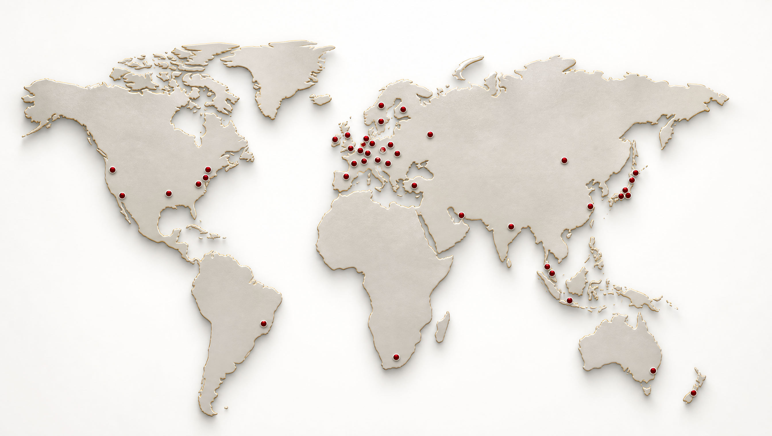 Mappa dei punti vendita Marone nel mondo